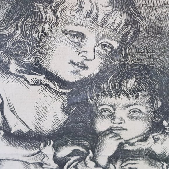 Thomas Nast "A Christmas Sketch- 5 O'Clock in The Morning" -Original, 1878 - Picture 8 of 11